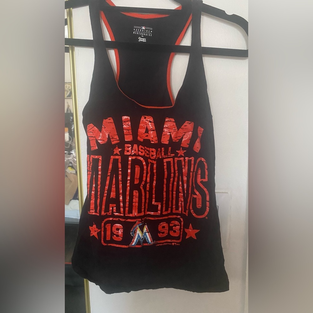 Miami Marlins Tank Top - Small